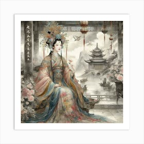 Chinese Empress 5 Art Print
