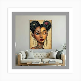 African Woman 2 Art Print