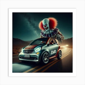 Clown Car 4 Art Print