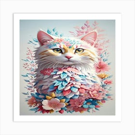 Default A Detailed Illustration Of A Print Of A Colorful Cat F 0 80e66106 Ed3b 4acd Ac9e 7d9e1abbe4ce 1 (1) Art Print