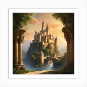 Hidden Castle Art Print