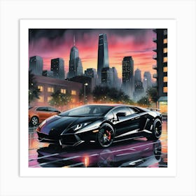 Car Art 2 Art Print