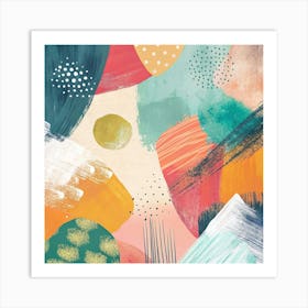 Abstract Painting 104 Art Print