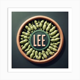 Legumes As A Logo (10) Art Print