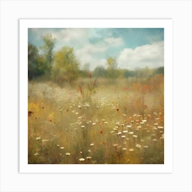 Wildflowers 3 Art Print