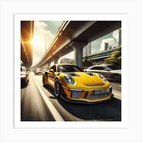 Porsche Gt3 Rs Art Print