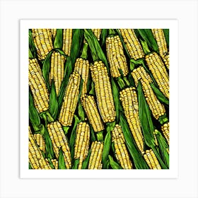 Sweetcorn As A Logo (84) Art Print