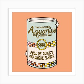 Aquarius Soup Art Print