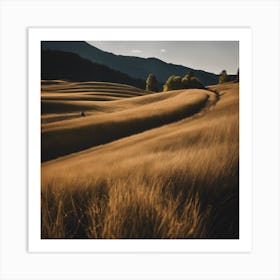 Field Of Wheat Art Print