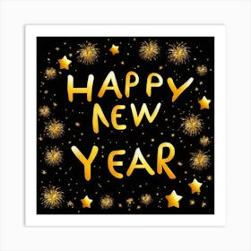 Happy New Year 97 Art Print