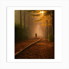 Foggy Morning Art Print