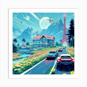 Beautiful place 1 Art Print