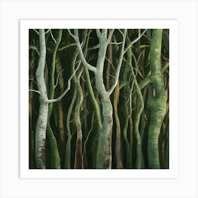 Forest Of Trees 6 Art Print