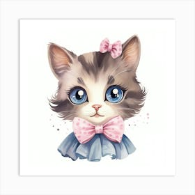 Cute Kitten 2 Art Print