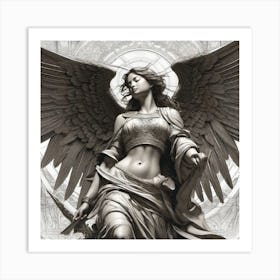 Angel 5 Art Print