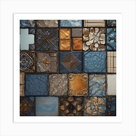 Mosaic Tile 2 Art Print