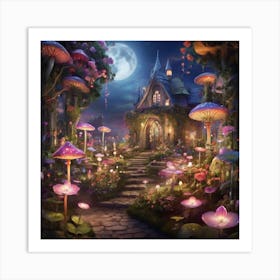 Fairy Garden Art Print