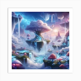 Fantasy Forest Art Print