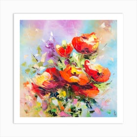 Red Poppies Art Print