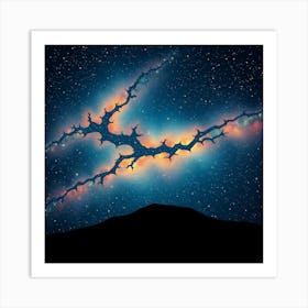 Nebula Art Print