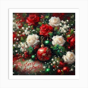 Merry Christmas 5 Art Print