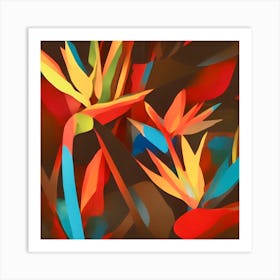 Bird Of Paradise 1 Art Print