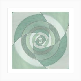 The Green Wall Art Print