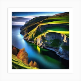 Fjords Art Print