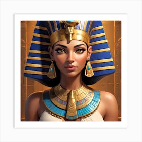 Cleopatra Portrait Artwork 20 Art Print