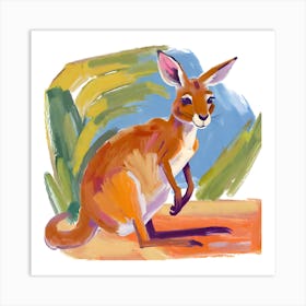 Kangaroo 06 Art Print