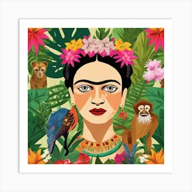 Frida Kahlo 45 Art Print