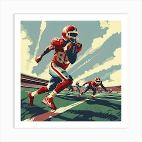 A Football Game Vector Design Illustration 1718670832 3 Art Print