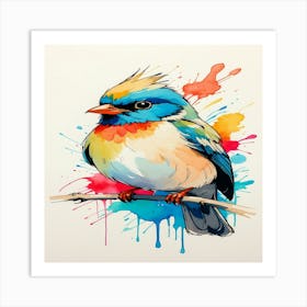 Bird Painting Art Print