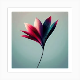 Abstract Flower 11 Art Print