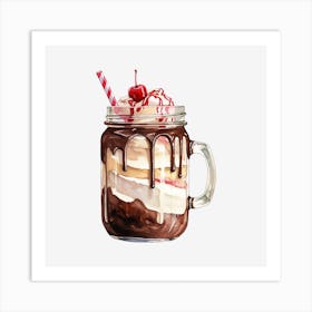 Ice Cream Sundae 7 Art Print