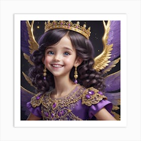 Princess Angel Art Print