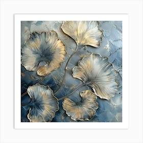 Ginkgo Leaves 26 Art Print