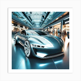 Futuristic Concept Car Art Print