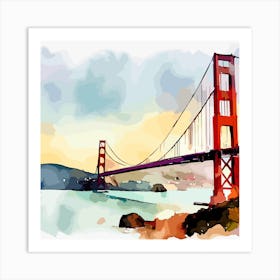 Ggbridge Art Print