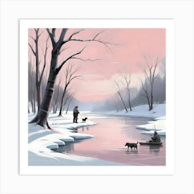 Winter'S Day Art Print