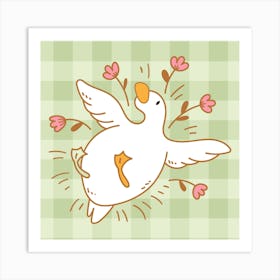 Silly Goose 1 Art Print