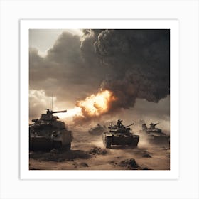 World Of Tanks Art Print