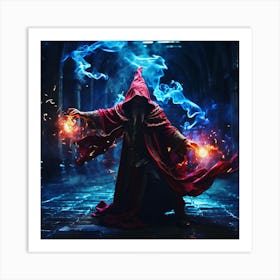 Dark Mage Art Print