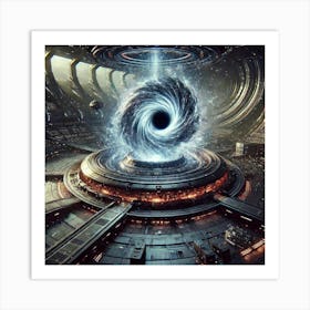 Gravity Well Facility Converted 1 Art Print