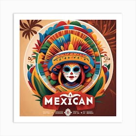 Mexican Poster Art Print