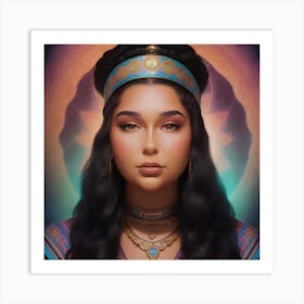 Egyptian Goddess 3 Art Print