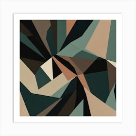 Abstract Geometric Pattern 11 Art Print