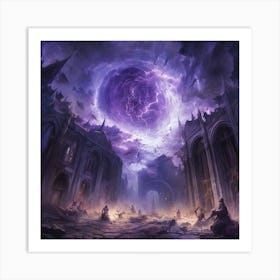 Dark And Stormy Night Art Print