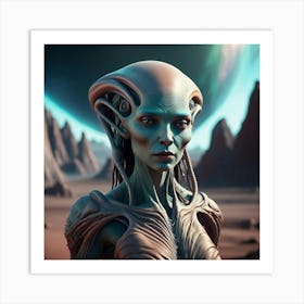 Extraterrestrial Beauty Art Print