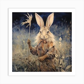 Rosa. A magical Creature Of The Enchanted Forest Art Print. Art Print